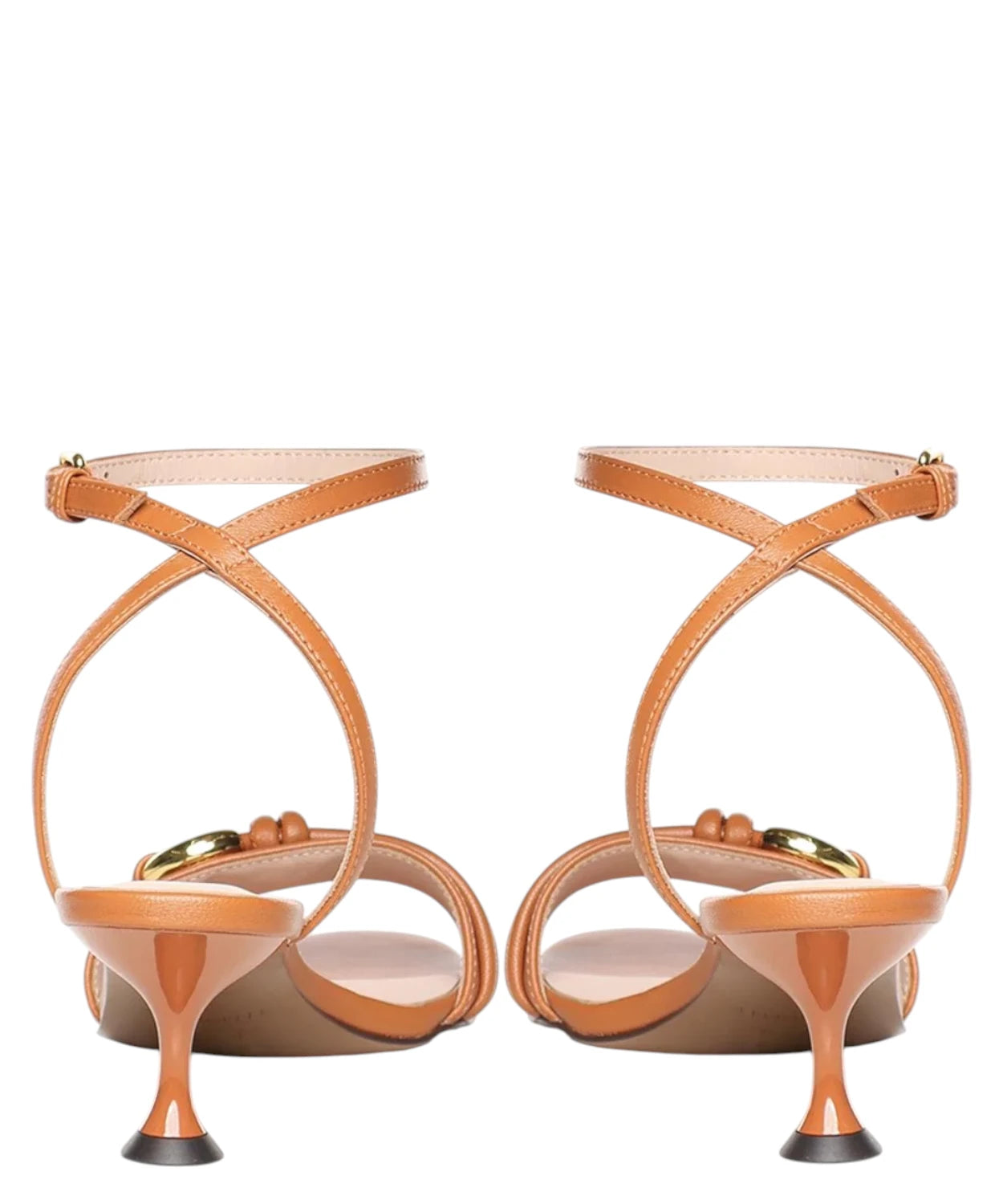 Sandaler Coccinelle Finn i læder - Hæl 60 mm og rem