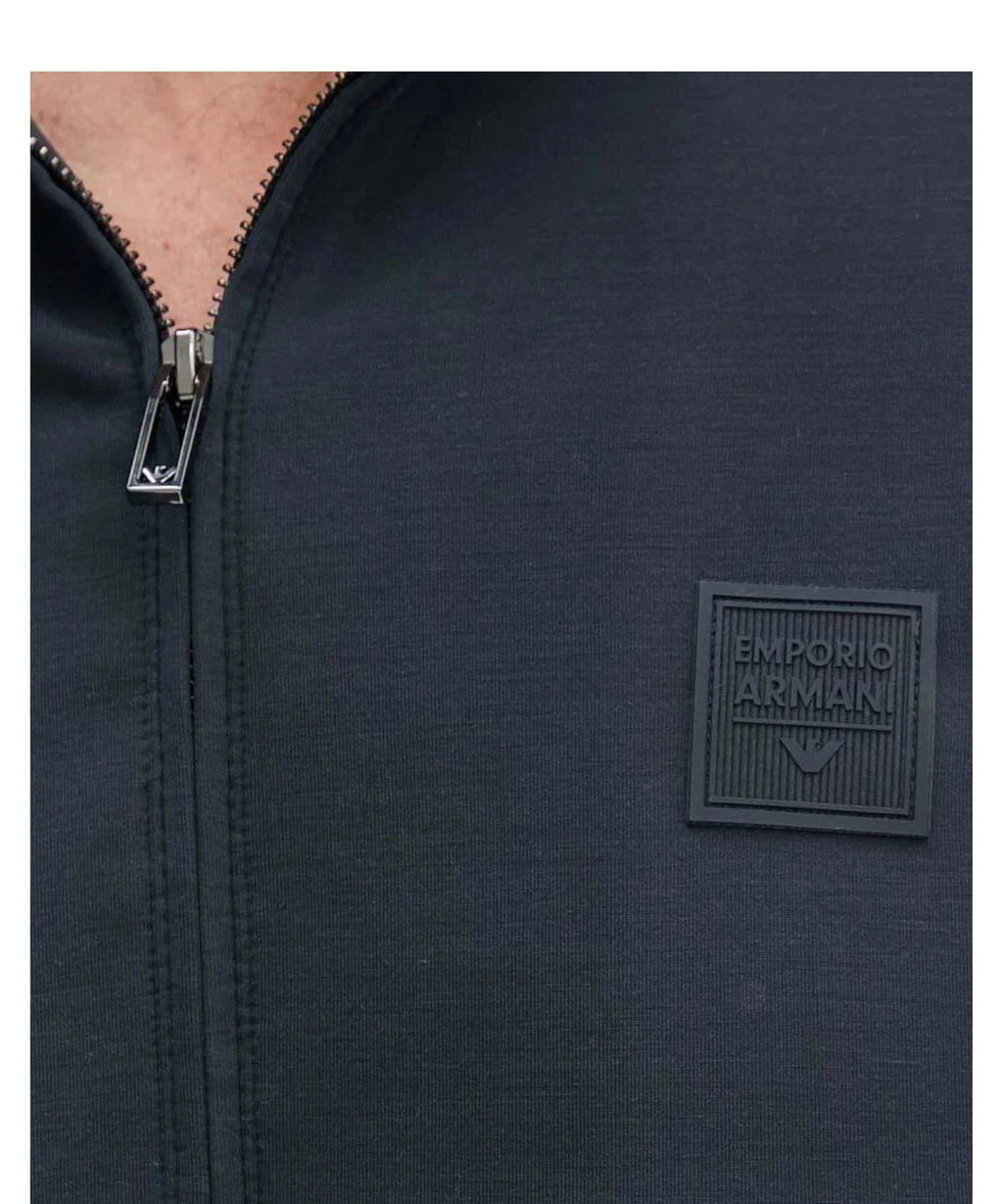 Tuta Sportiva con Applicazione Logo in Jersey-Emporio Armani-Tuta-Vittorio Citro Boutique