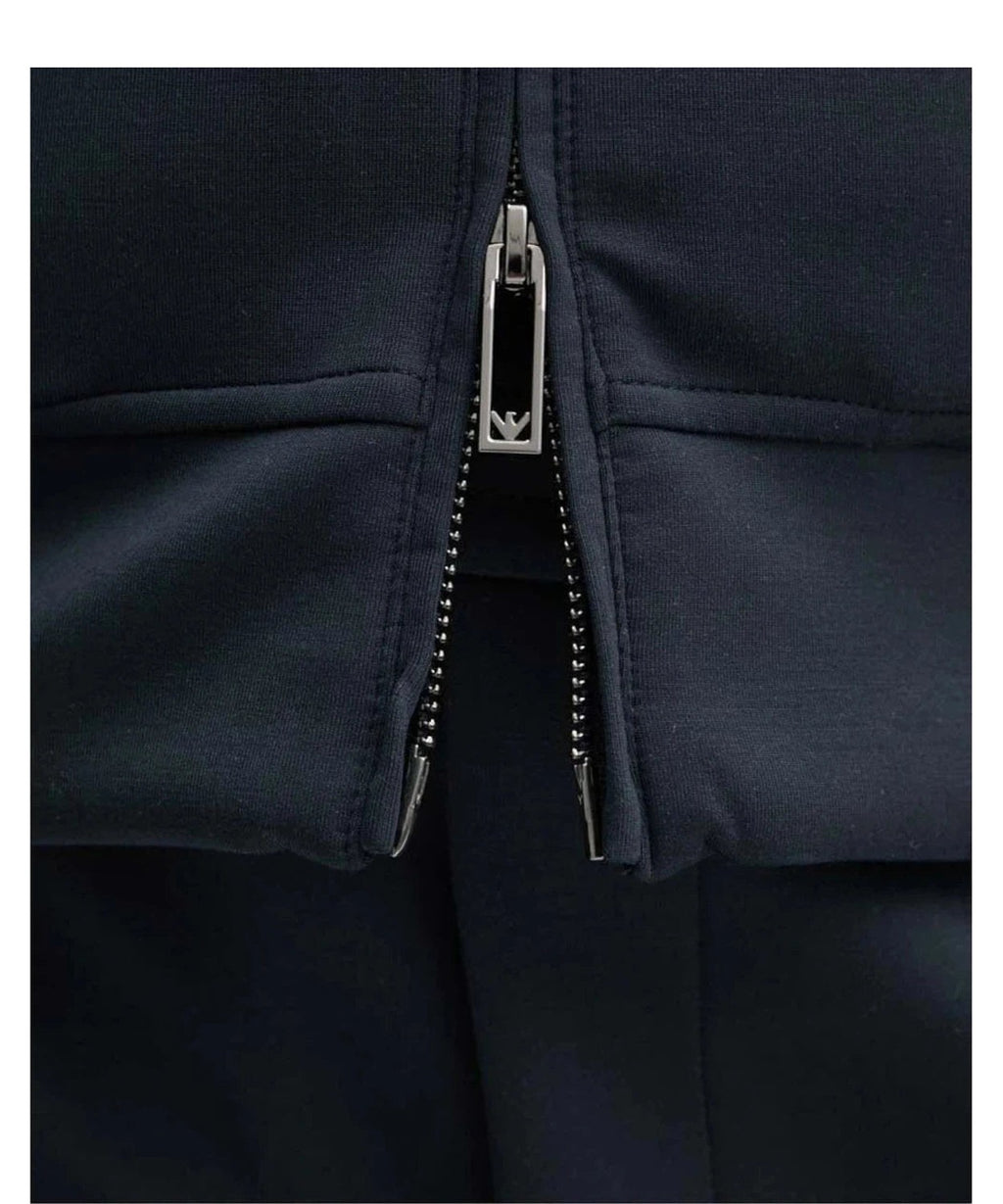 Tuta Sportiva con Applicazione Logo in Jersey-Emporio Armani-Tuta-Vittorio Citro Boutique
