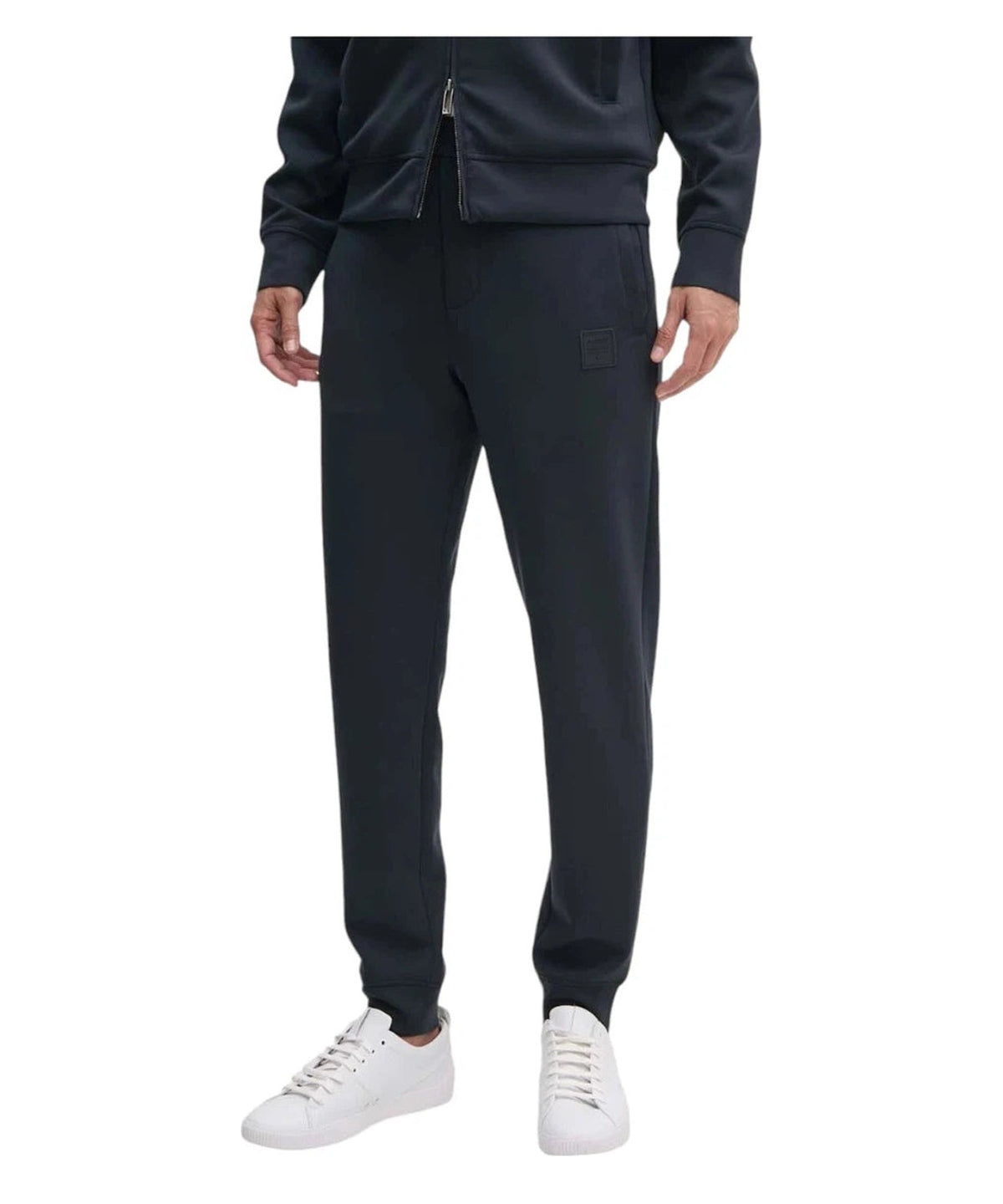 Tuta Sportiva con Applicazione Logo in Jersey-Emporio Armani-Tuta-Vittorio Citro Boutique