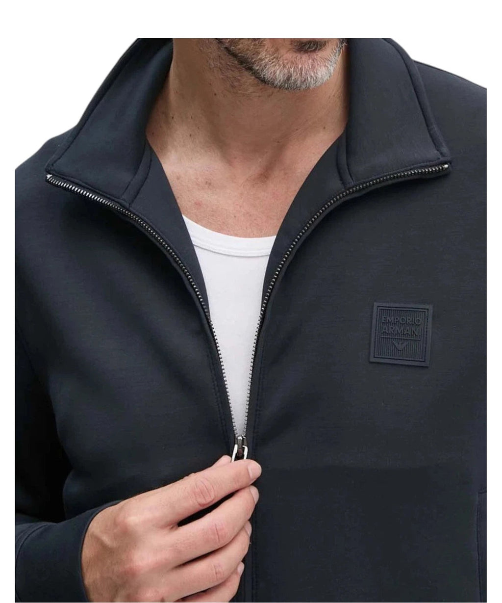 Tuta Sportiva con Applicazione Logo in Jersey-Emporio Armani-Tuta-Vittorio Citro Boutique