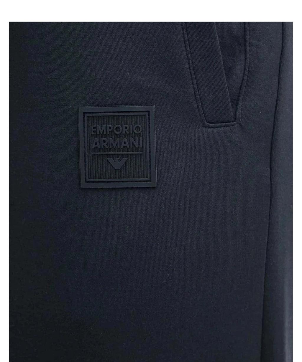Tuta Sportiva con Applicazione Logo in Jersey-Emporio Armani-Tuta-Vittorio Citro Boutique