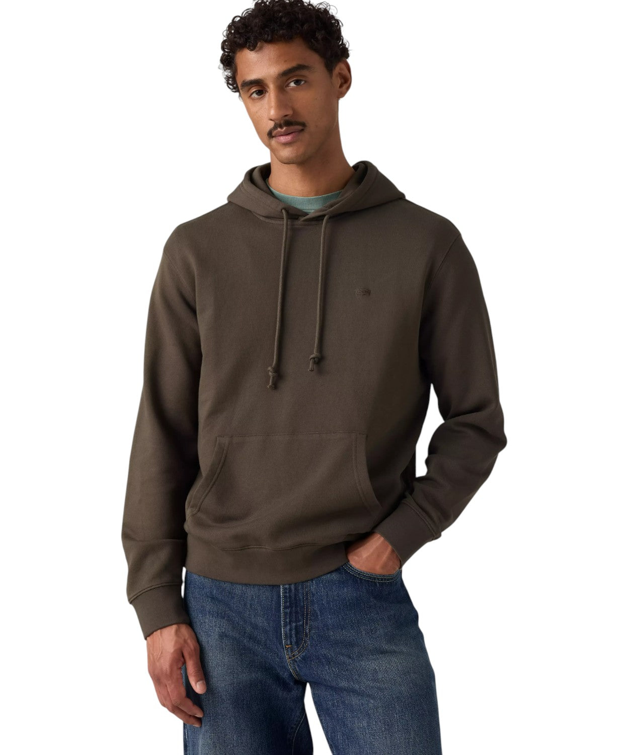 Felpa Uomo Levi's Housemark con Cappuccio e Comfort