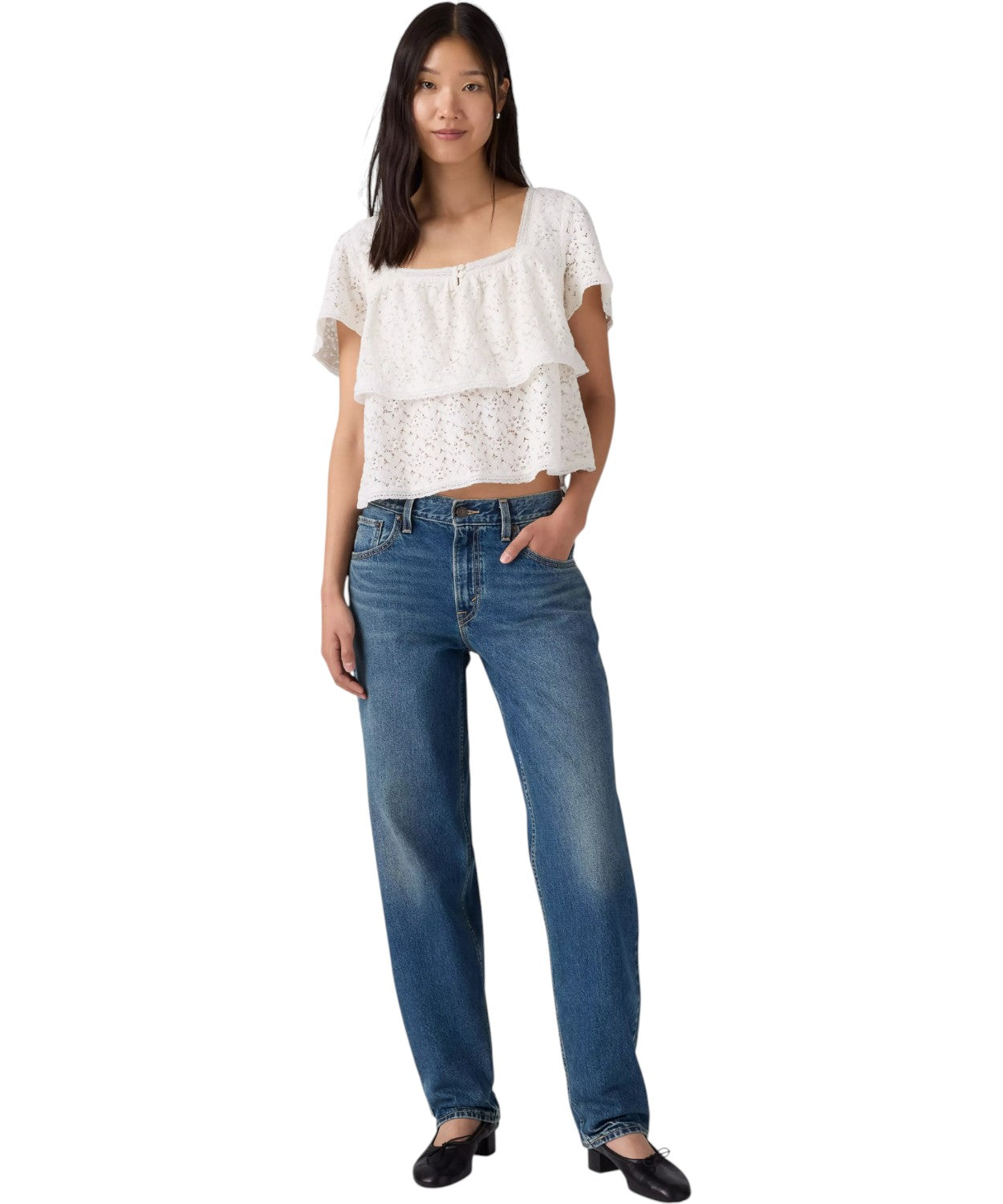 Jeans Levi’s Loose Taper in Denim 100% Cotone