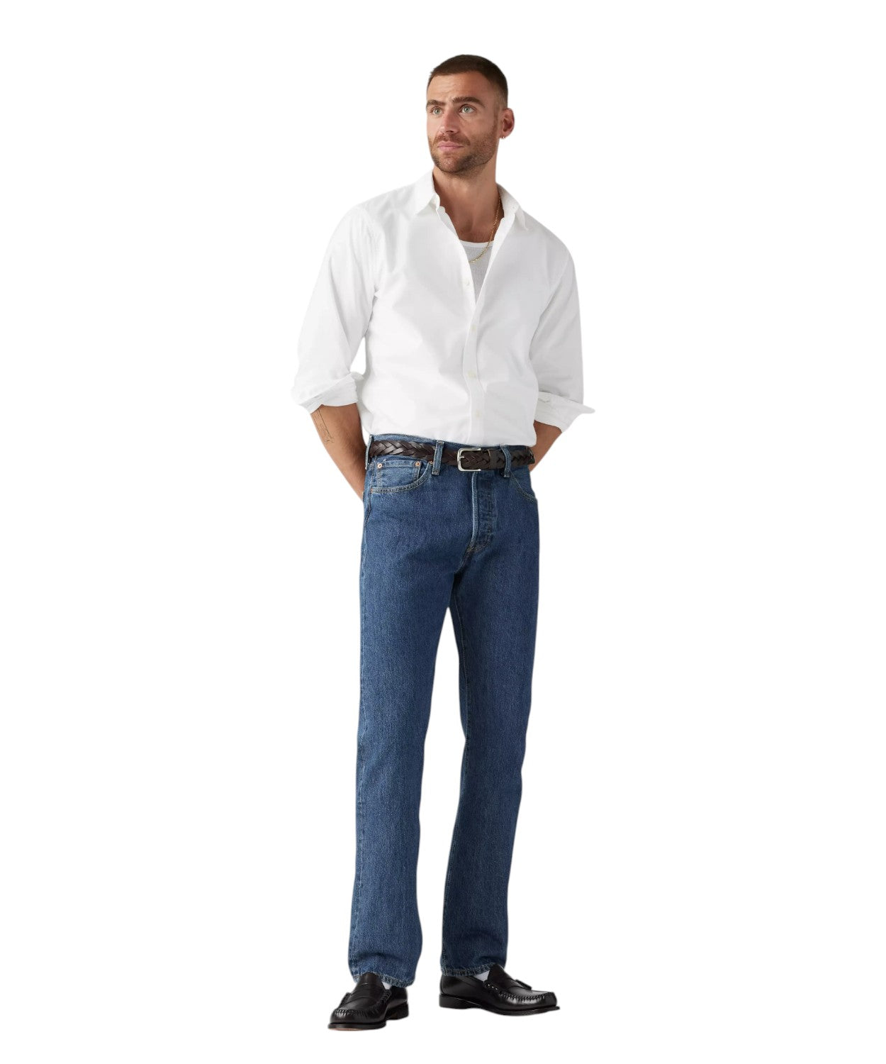 Jeans Levi’s 501 Original in Cotone Non Stretch
