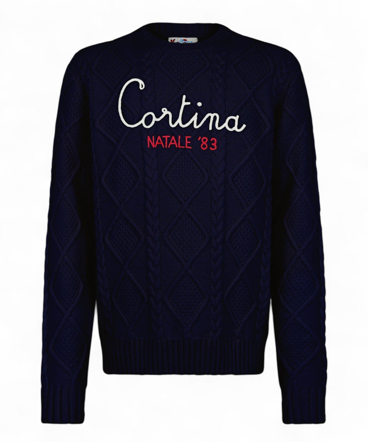 MC2 Saint Barth Maglione Bergen Girocollo Cortina Natale '83