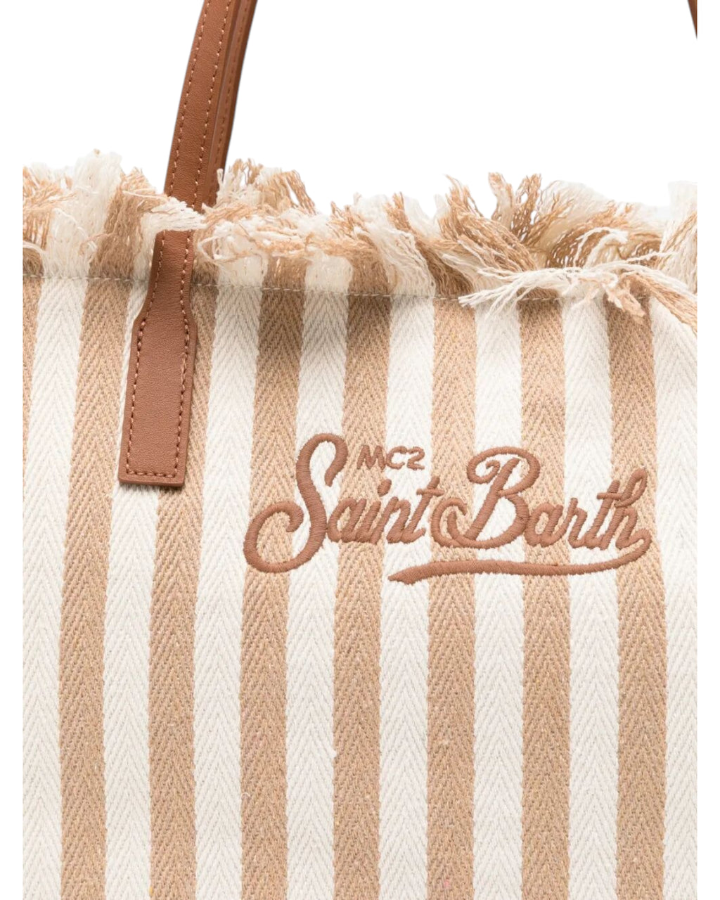 Borsa Shopper City MC2 Saint Barth v pruhovaném plátně