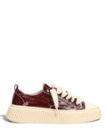Sneakersy Rhun 2020 z lakierowanej skóry