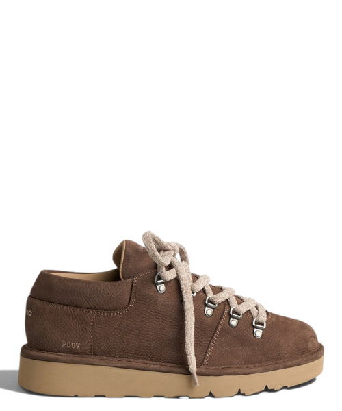 Scarpe Allacciate Uomo in Nabuk Panchic P007 Clay