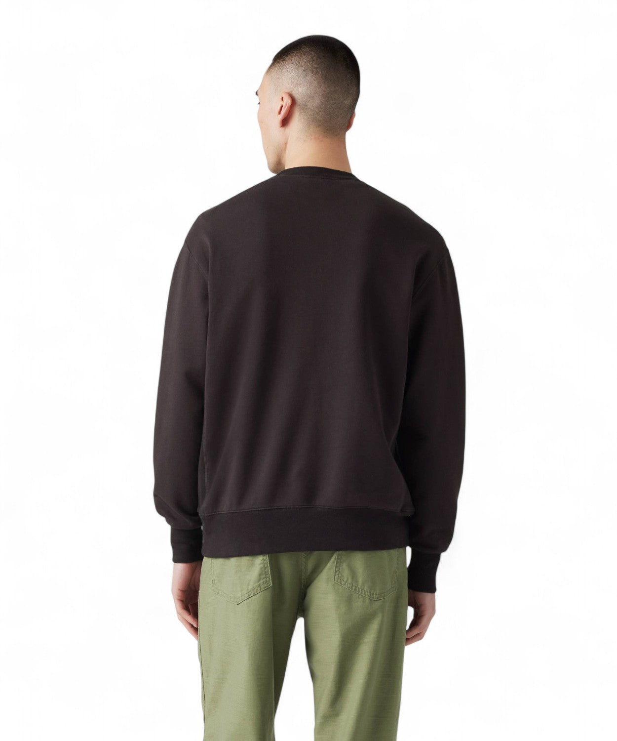 Felpa Girocollo Authentic in cotone e pile-LEVI'S-Felpe-Vittorio Citro Boutique