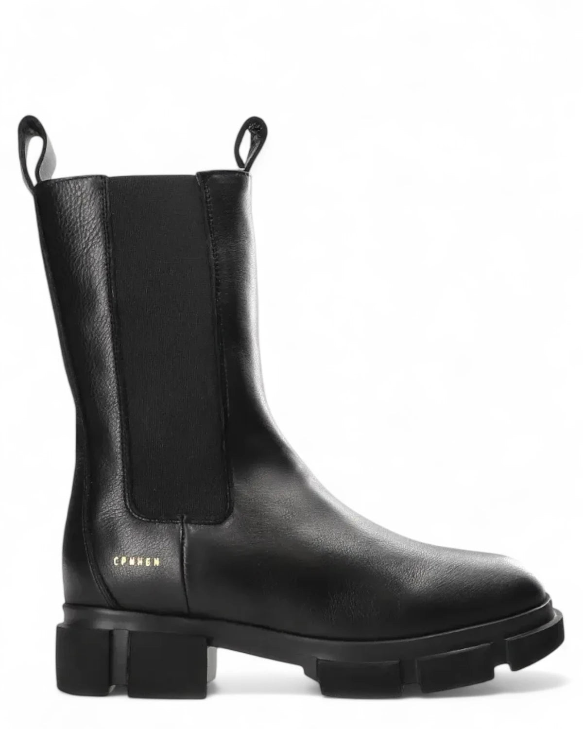 Stivaletti Chelsea Teddy in Pelle-COPENHAGEN-Stivali-Vittorio Citro Boutique