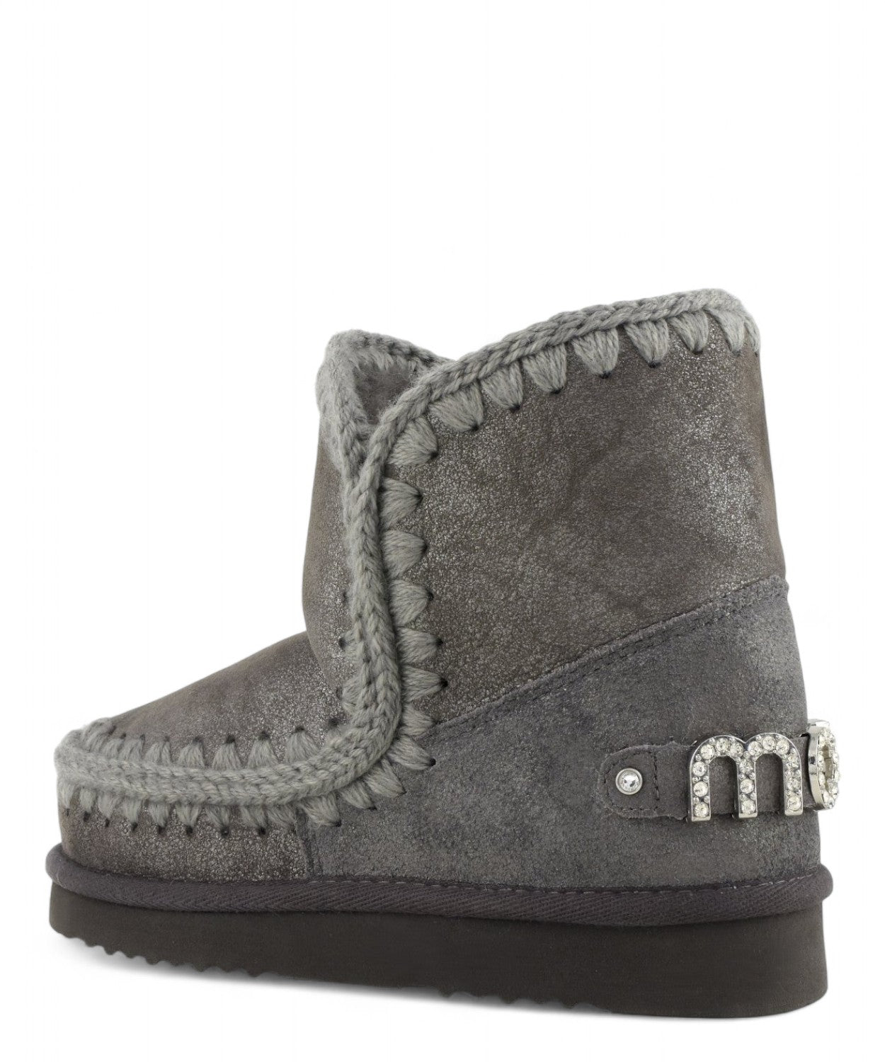 Stivaletto Eskimo 18 Rhinestones Logo Mou-Mou-Stivali-Vittorio Citro Boutique