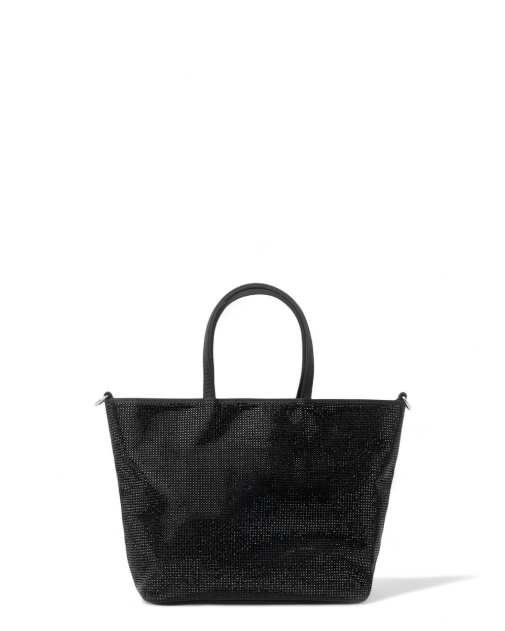 Mini borsa in raso con strass e manici-Mc2 Saint Barth-Borse a mano-Vittorio Citro Boutique