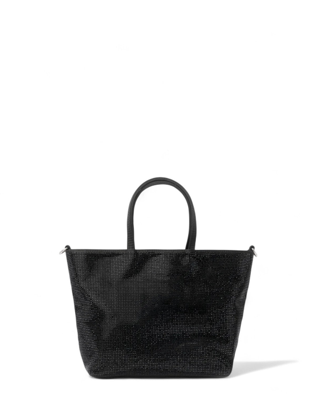 Mini borsa in raso con strass e manici-Mc2 Saint Barth-Borse a mano-Vittorio Citro Boutique