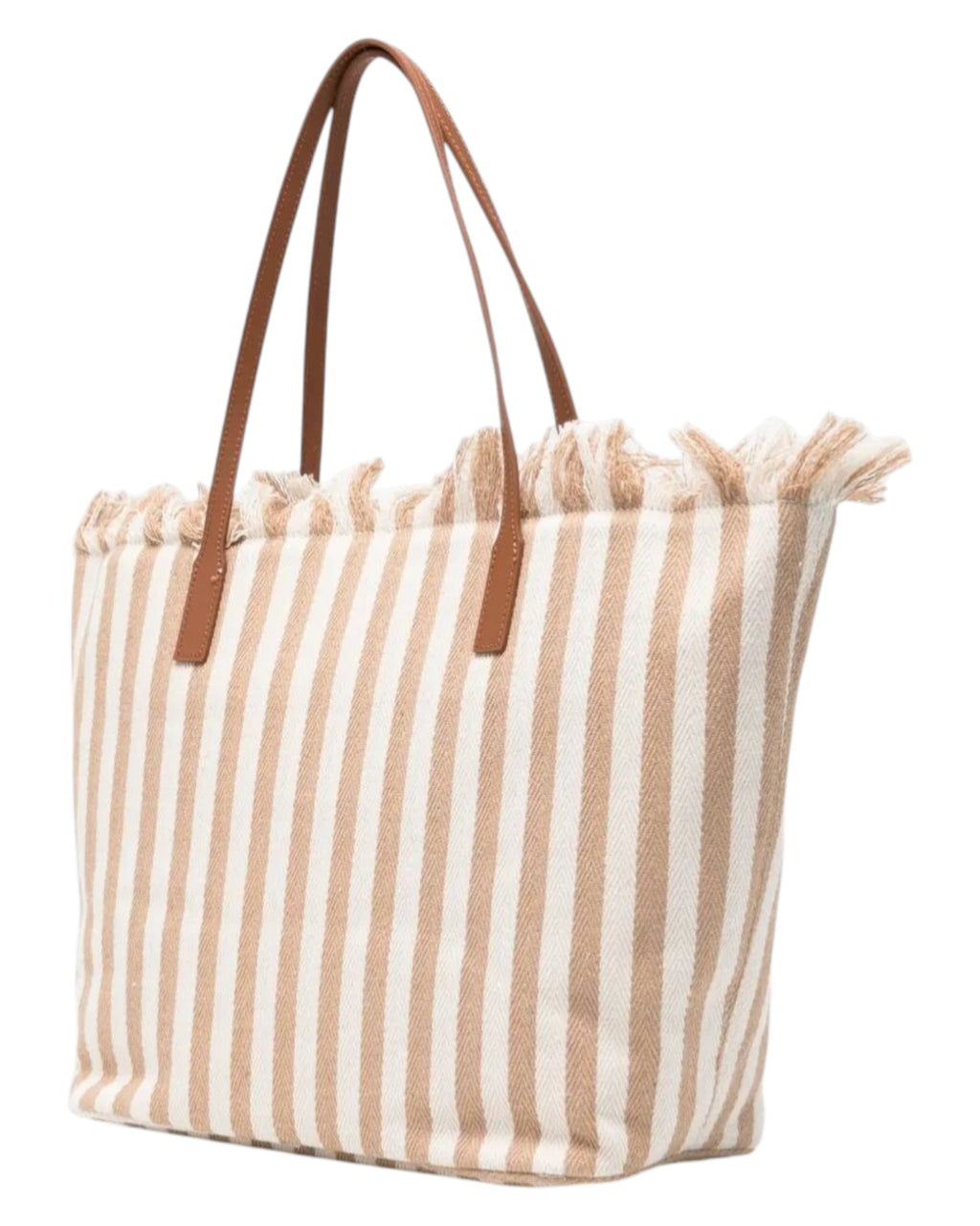 Borsa Shopper City MC2 Saint Barth v pruhovaném plátně