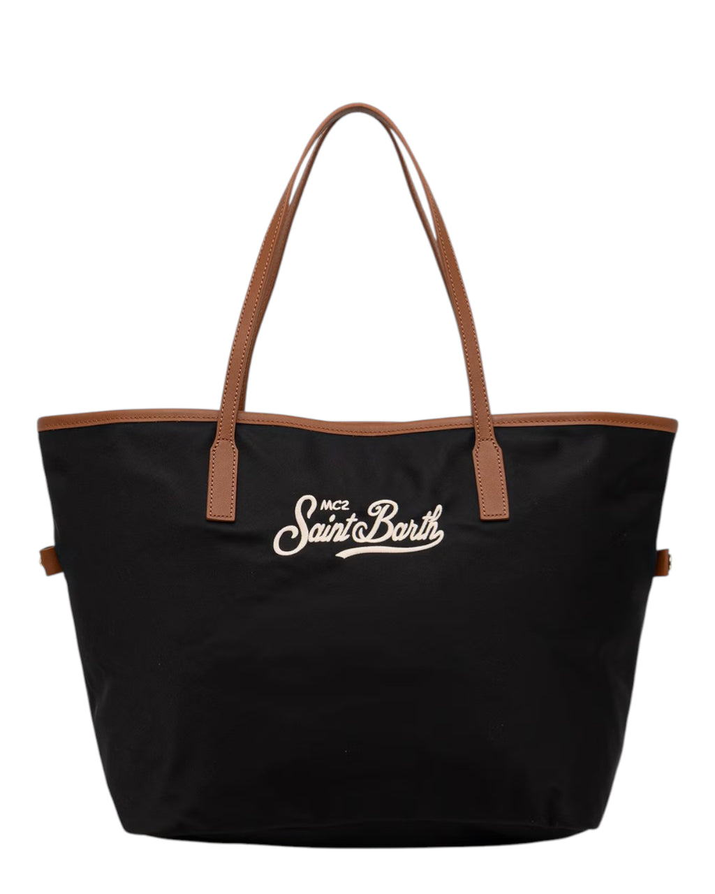 Borsa City in Nylon Nero per Uso Quotidiano
