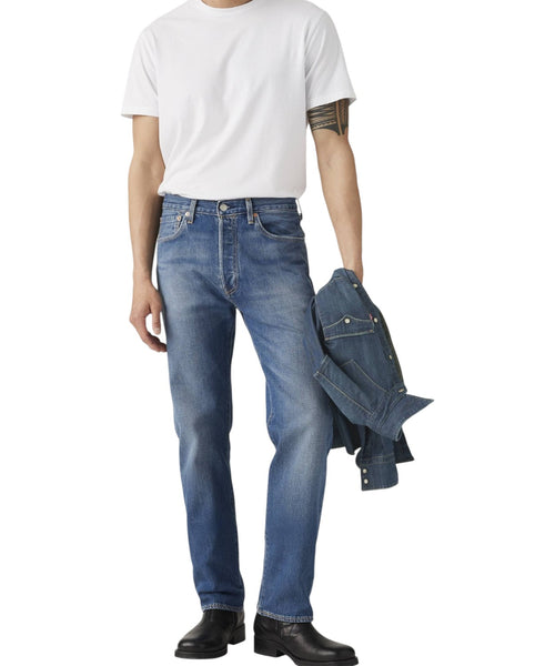 Levi’s 501 Original pánské džíny z denimu Comfort Stretch