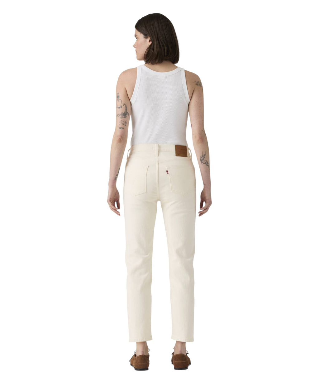 Levi's 501 Crop Jeans Hoge Taille Stretch