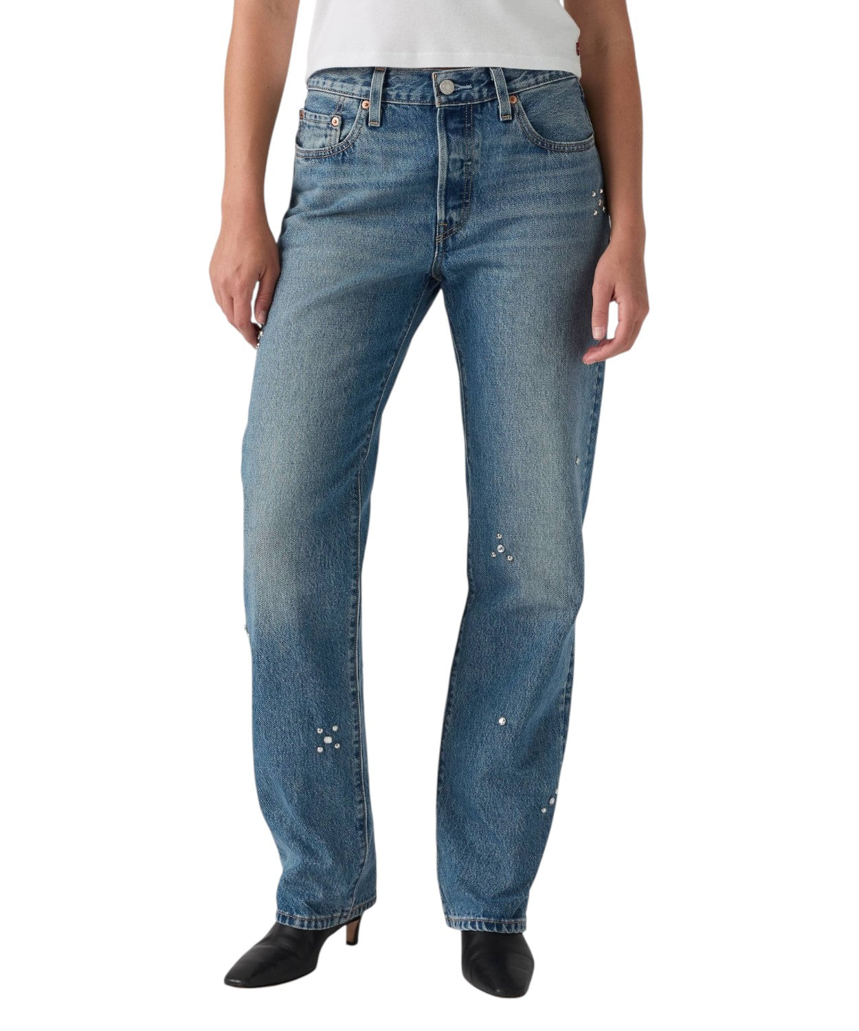 Jeans Levi's 501 '90s Donna a Vita Media e Loose Fit