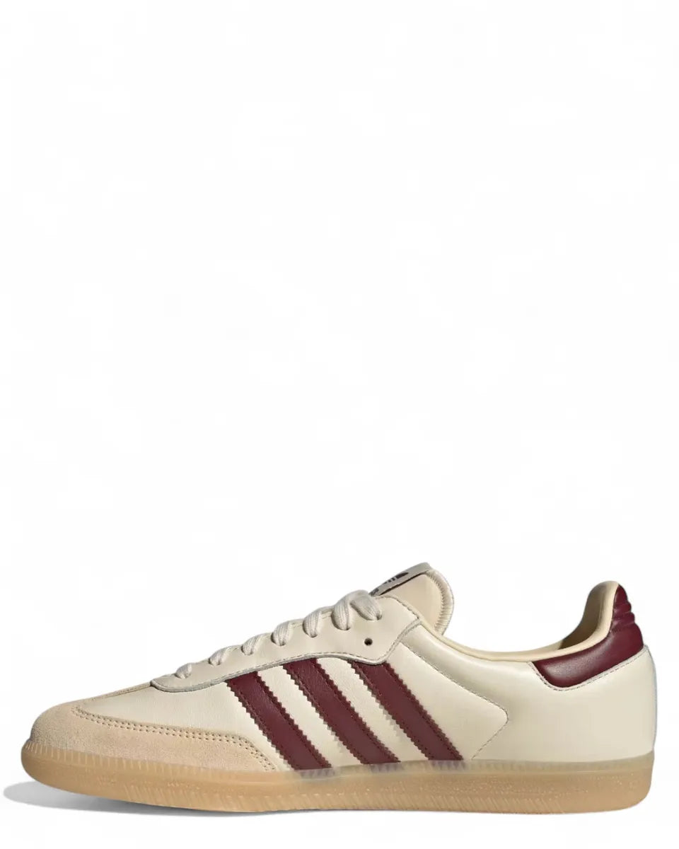 Samba OG Wonder White e Shadow Red-Adidas Originals-Sneakers-Vittorio Citro Boutique