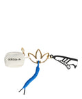 Portachiavi adidas Trefoil con moschettone e zip