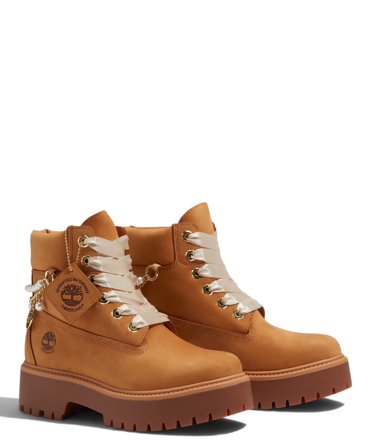 Stilingi „Timberland“ Stone Street 6 colių neperšlampami moteriški auliniai batai su platforma