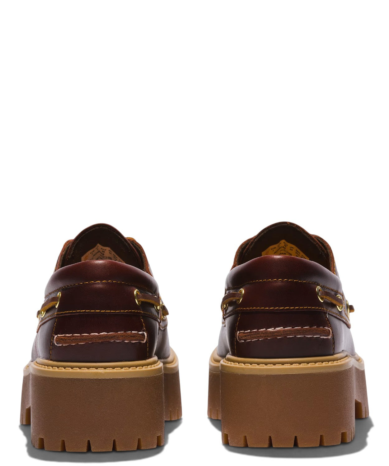 Scarpa da Barca Timberland con Plateau in Pelle