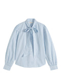 Camicia Western in Cotone Popeline con Laccetto