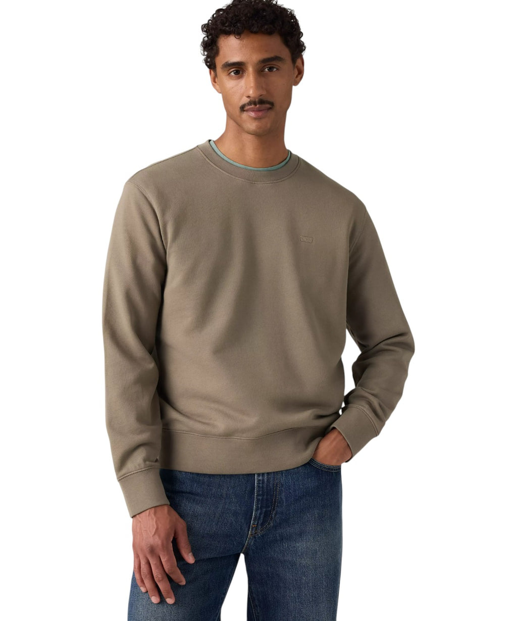 Felpa Levi’s uomo cotone French Terry