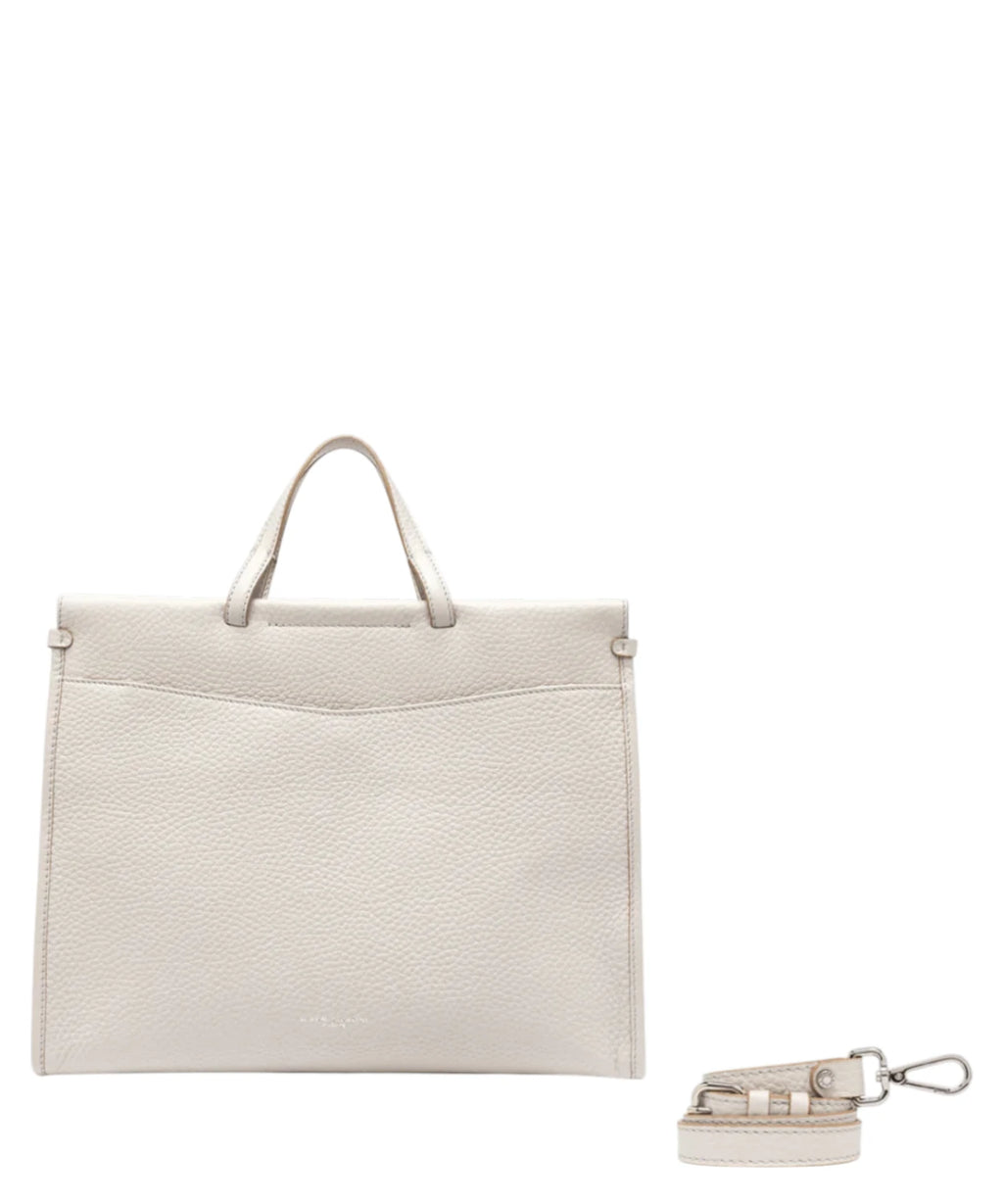 Borsa Lavinia Gianni Chiarini in Pelle Grana Maxi Porta PC con Tracolla