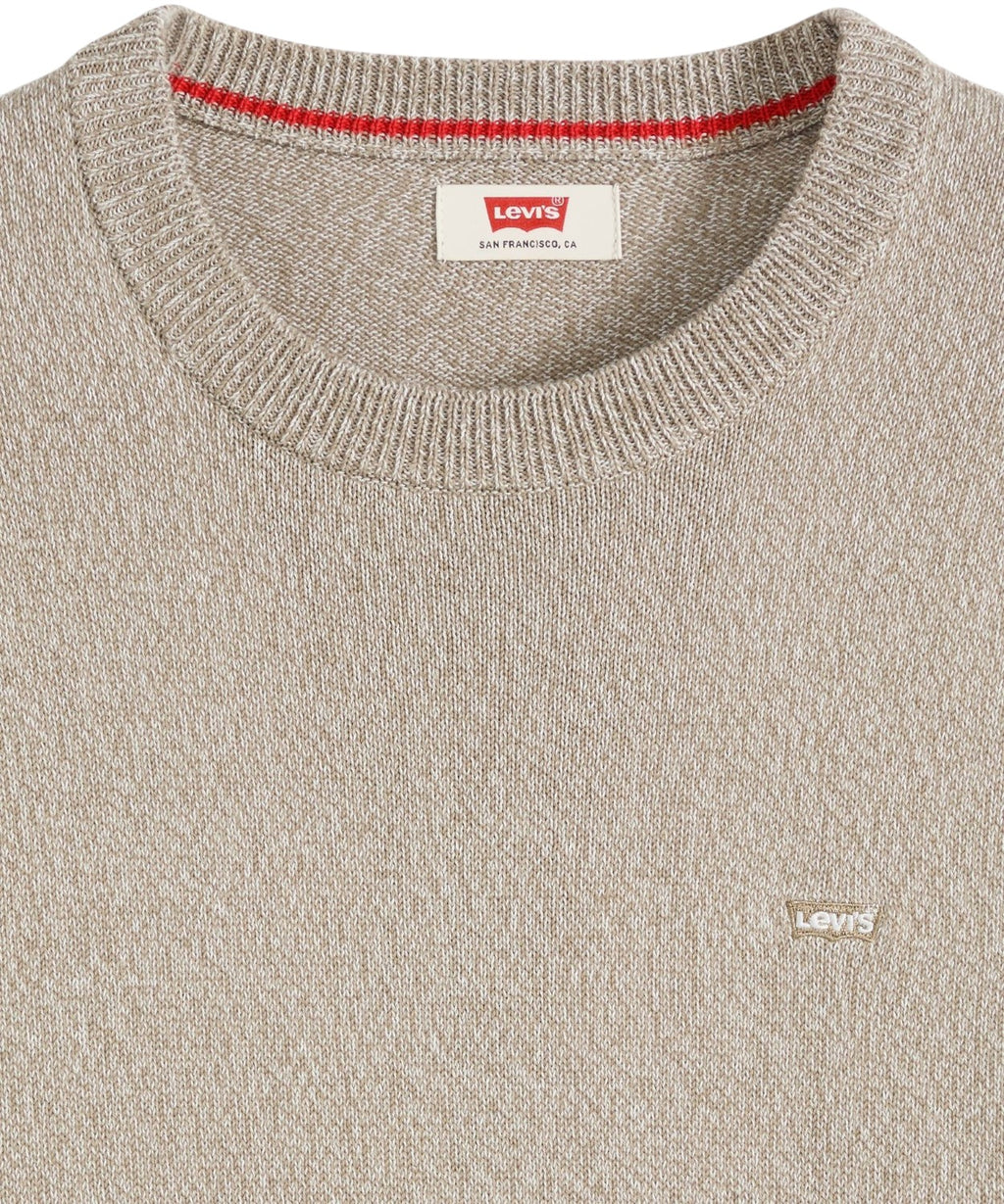 Maglia Leggera in Cotone Girocollo con Logo Housemark