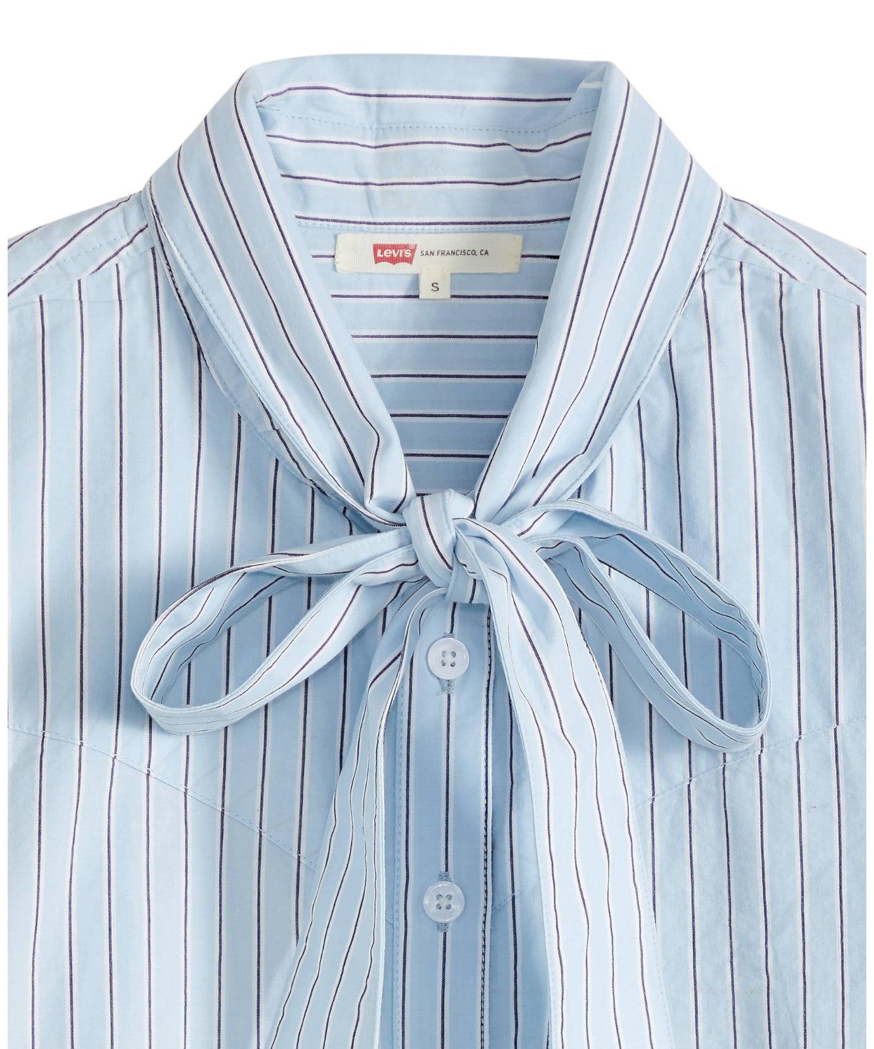 Camicia Western in Cotone Popeline con Laccetto