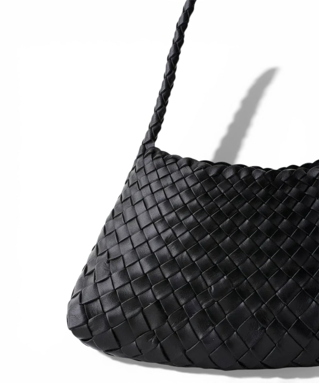Bolso Dragon Rosanna en piel trenzada