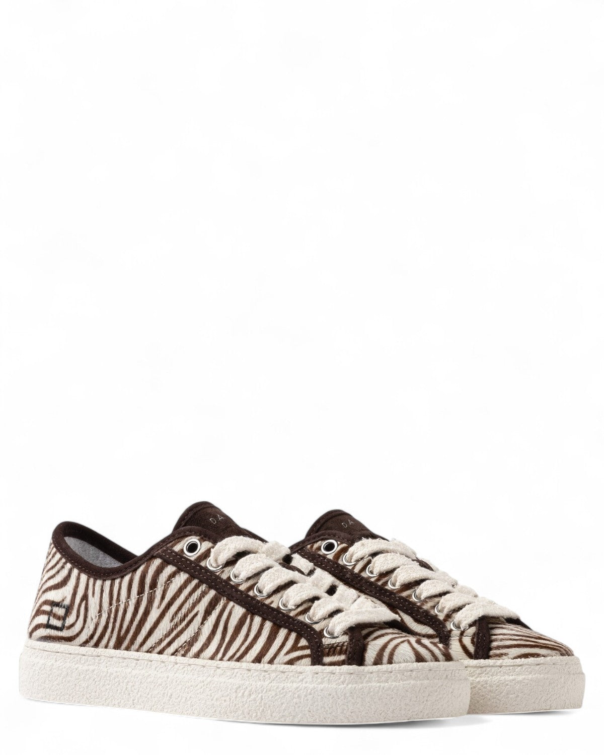 Sneakers Tender Zebra in Pelle-D.A.T.E.-Sneakers-Vittorio Citro Boutique