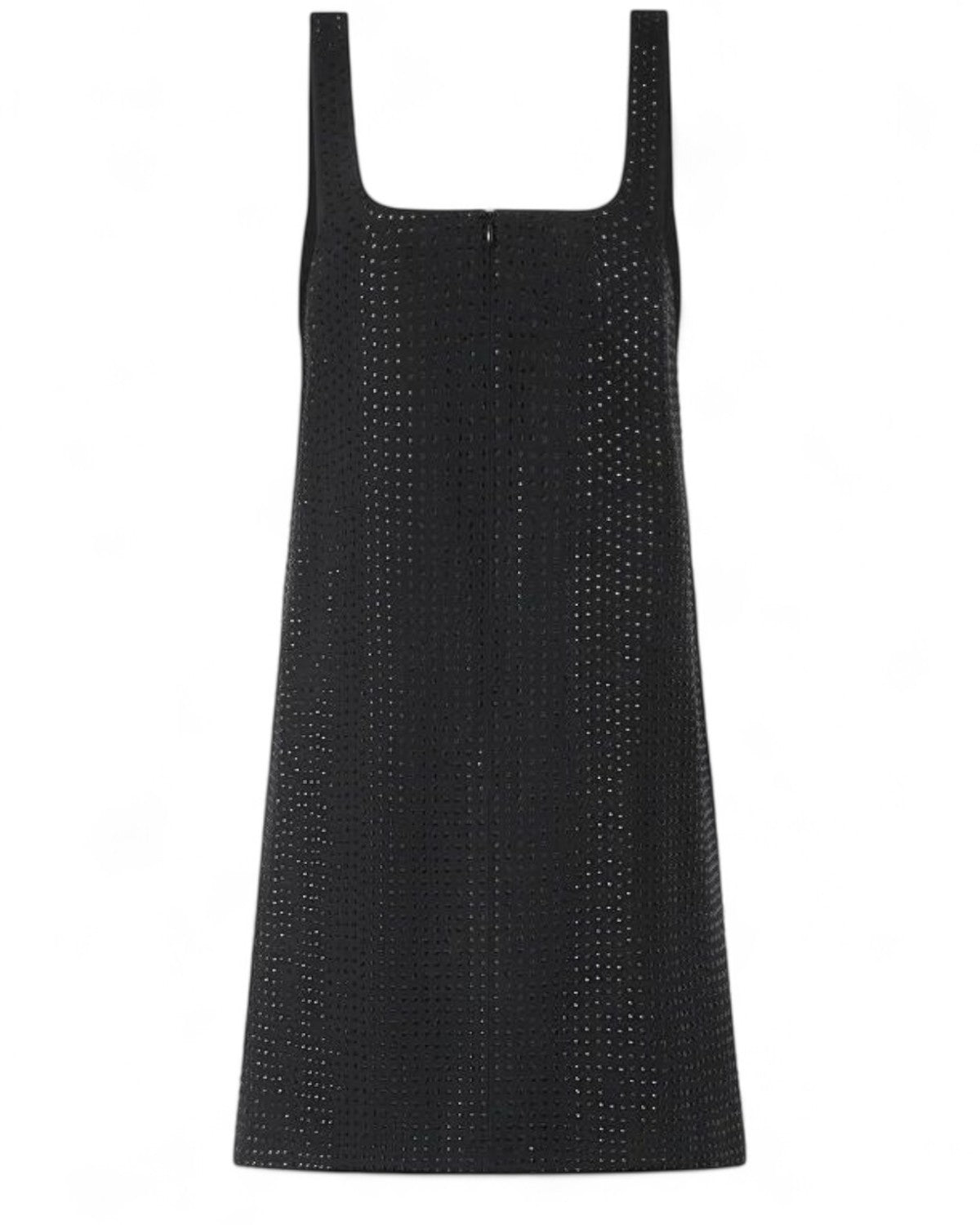 Abito corto AROA con strass e scollo quadrato-Pinko-Abiti-Vittorio Citro Boutique