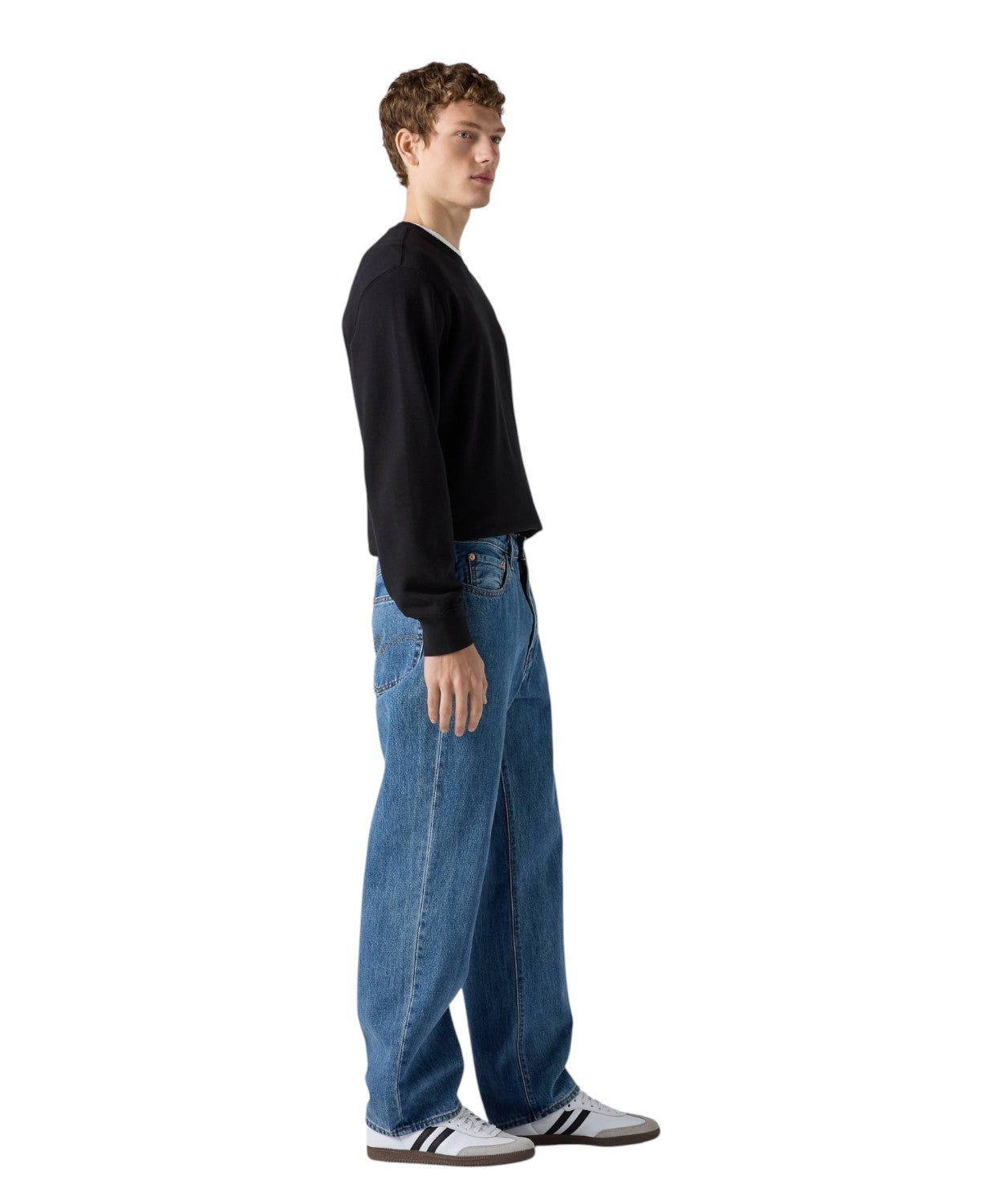Jeans Levi’s® Loose 568™ a Gamba Dritta in Denim