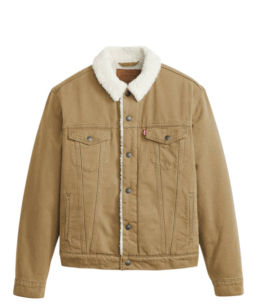 Bunda Levi’s Sherpa Trucker Type III Džíny s podšívkou Sherpa