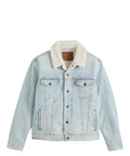 Levi’s Trucker Type III Jeansjacke mit Sherpa-Futter