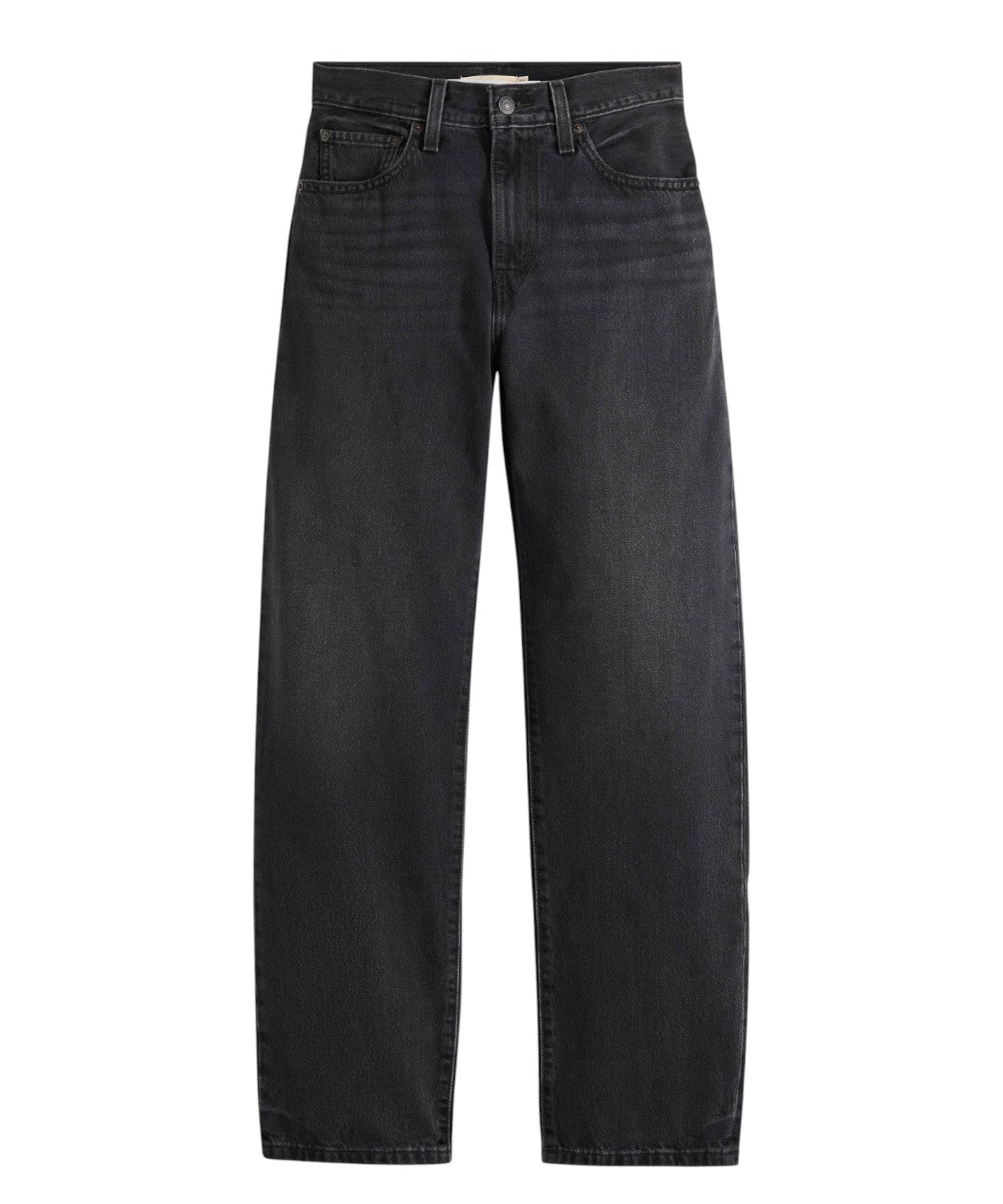 Jeans Easy Dad Donna a Vita Alta Non Stretch
