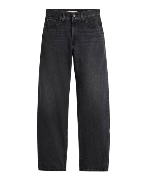 Jeans Easy Dad Donna a Vita Alta Non Stretch