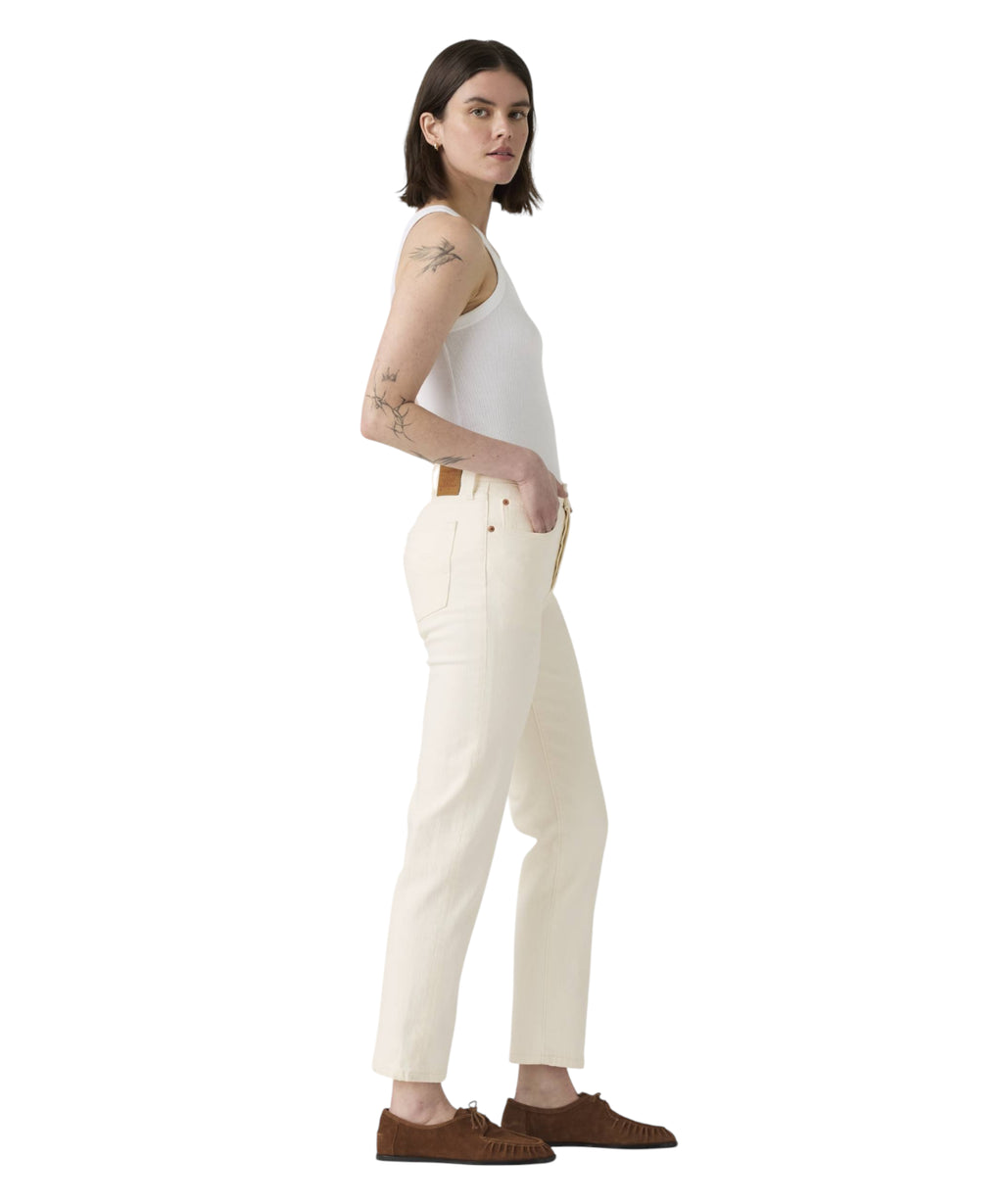 Levi's 501 Crop Jeans Hoge Taille Stretch