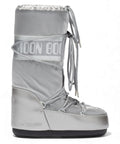 Stivale Moon Boot Icon Glance Argento in Raso