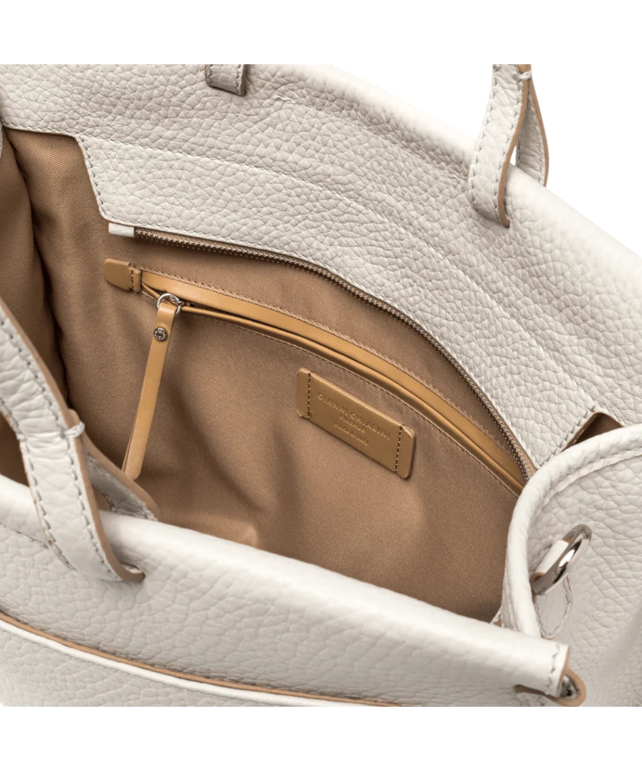 Borsa Lavinia Gianni Chiarini in Pelle Grana Maxi Porta PC con Tracolla