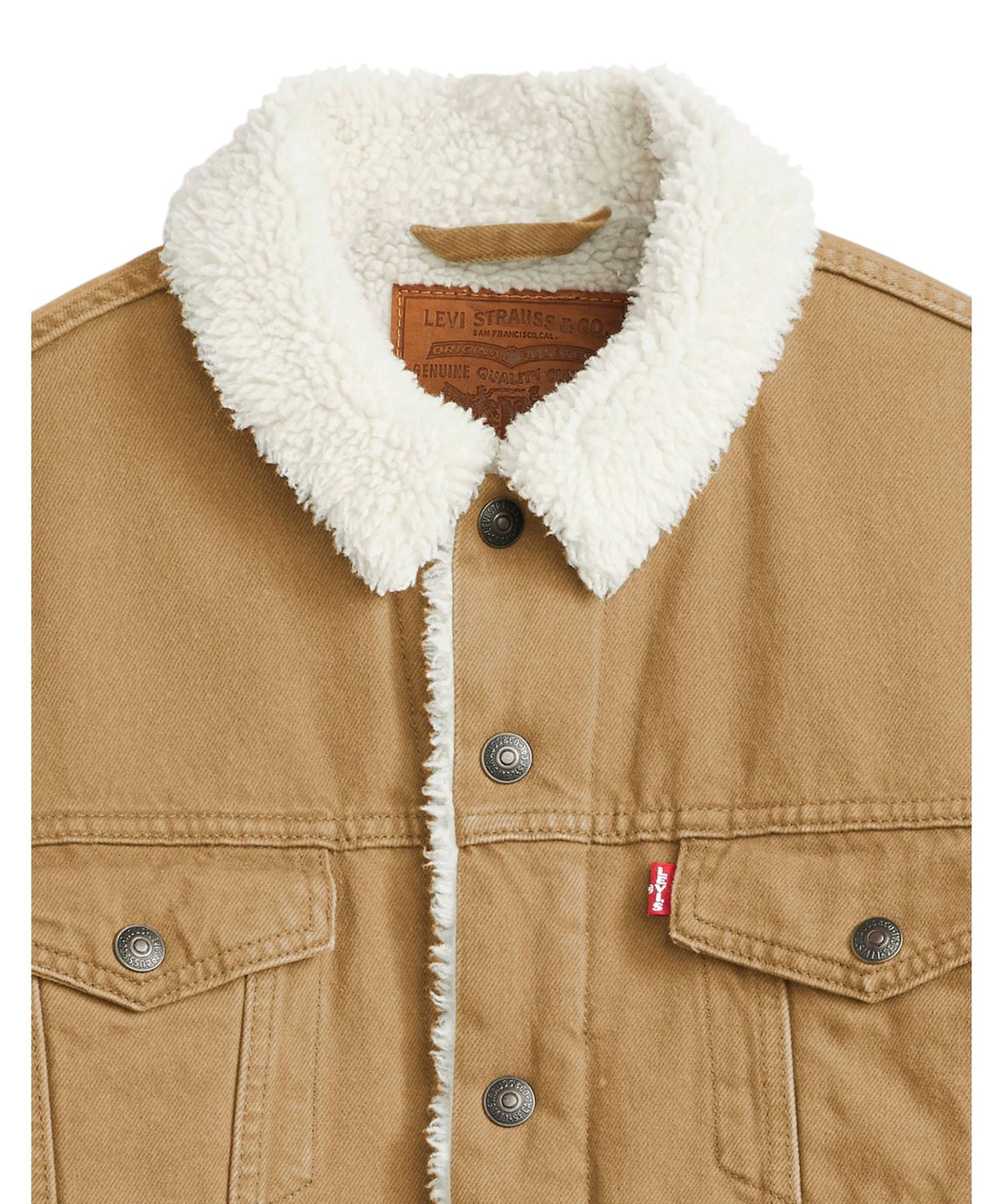 Levi’s Sherpa Trucker Type III-jakke Jeans med sherpa-for