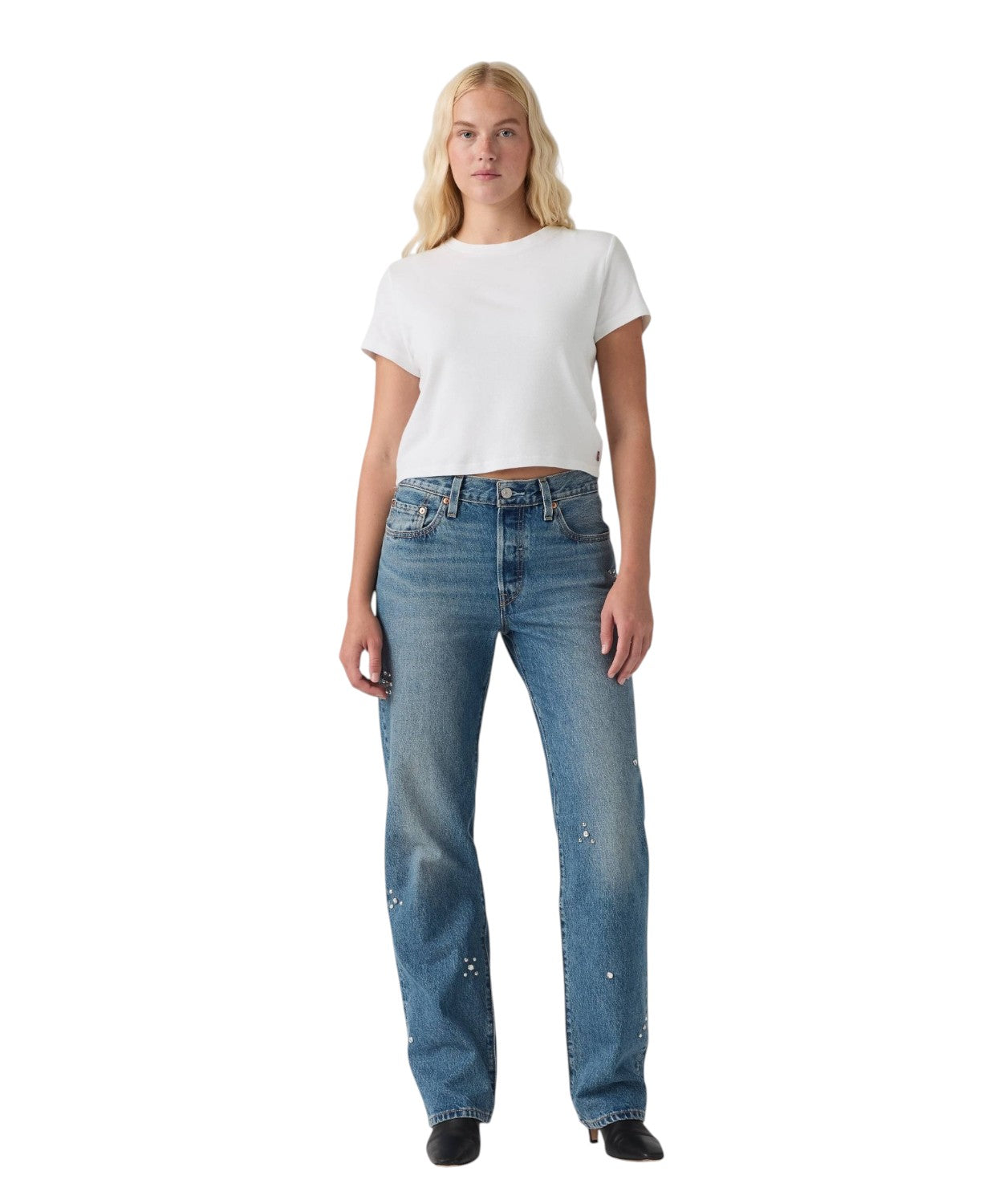 Jeans Levi's 501 '90s Donna a Vita Media e Loose Fit