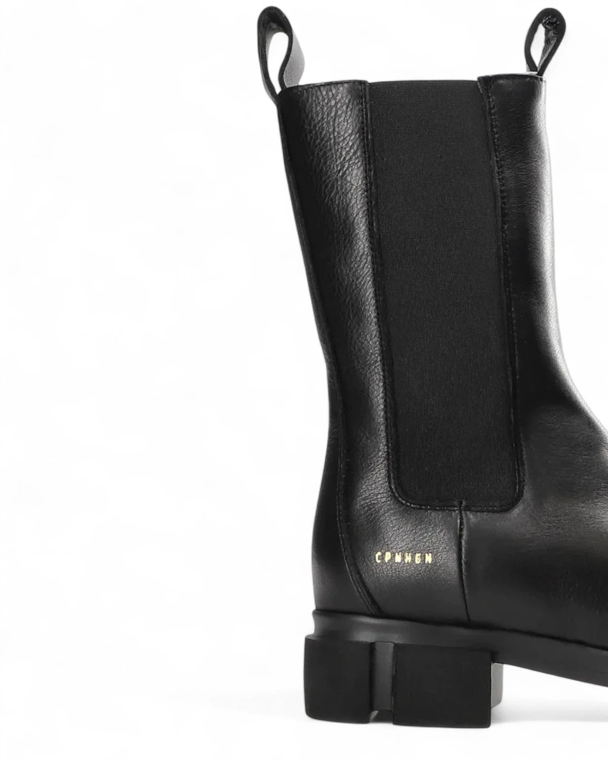 Stivaletti Chelsea Teddy in Pelle-COPENHAGEN-Stivali-Vittorio Citro Boutique