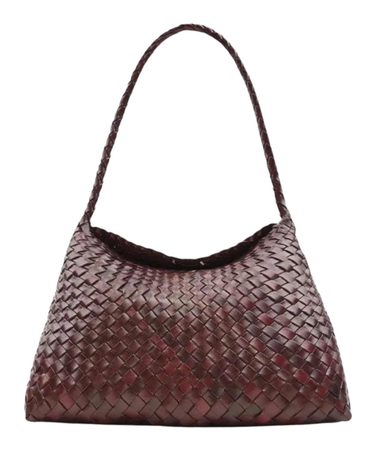 Borsa a spalla Bordò Dragon Diffusion in pelle artigianale