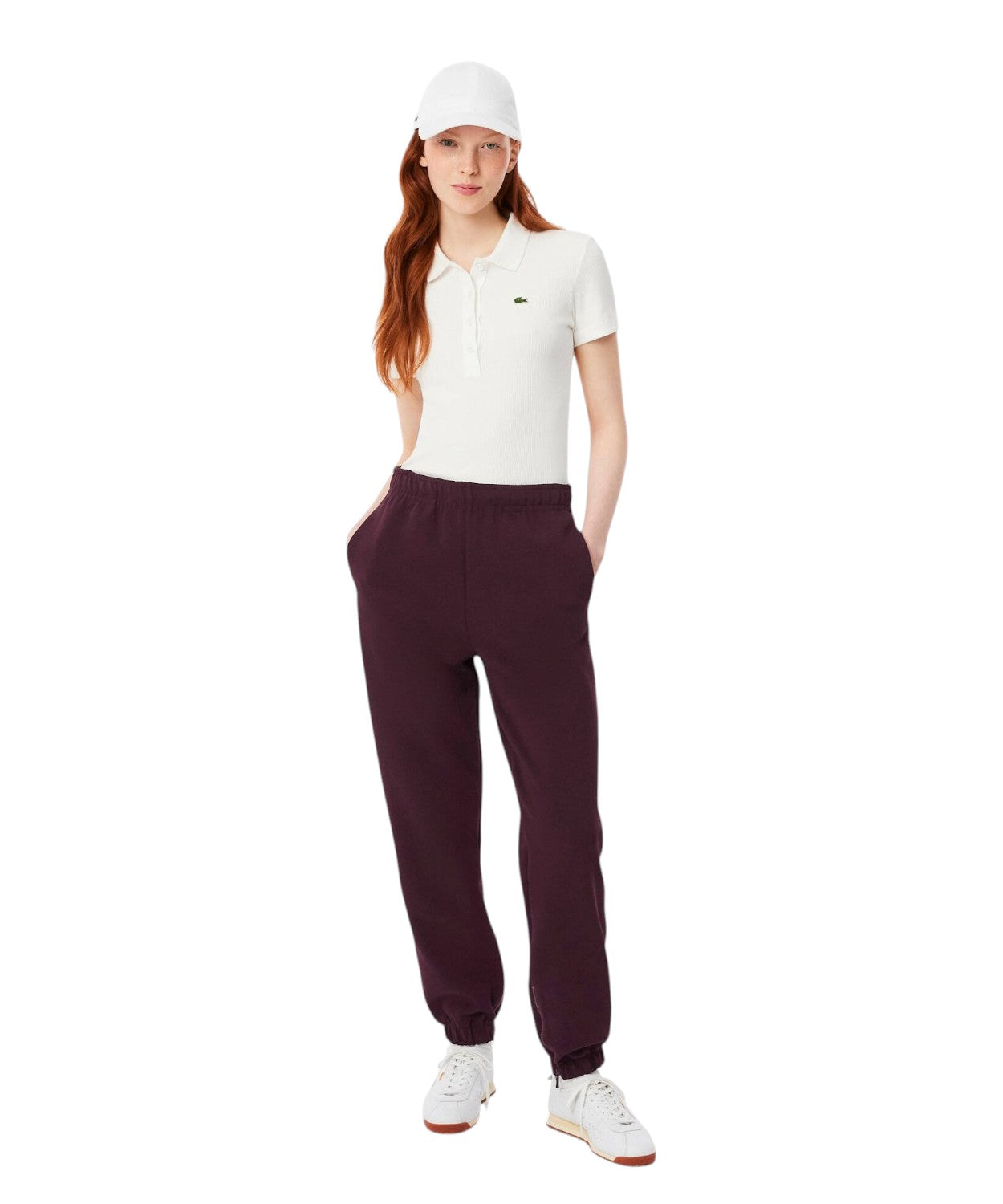 Pantaloni Tuta Lacoste in Piqué Double Face