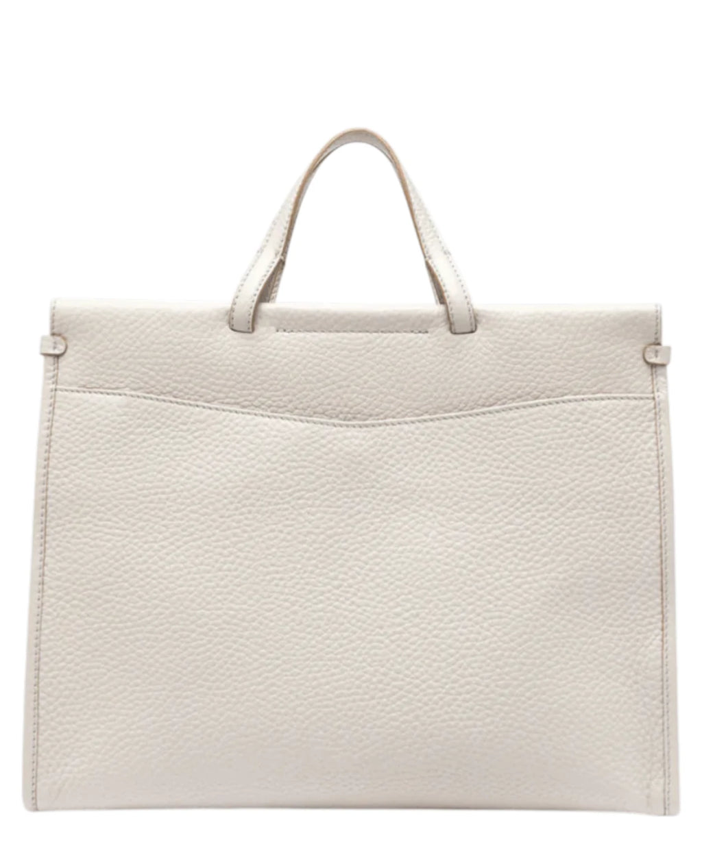 Borsa Lavinia Gianni Chiarini in Pelle Grana Maxi Porta PC con Tracolla