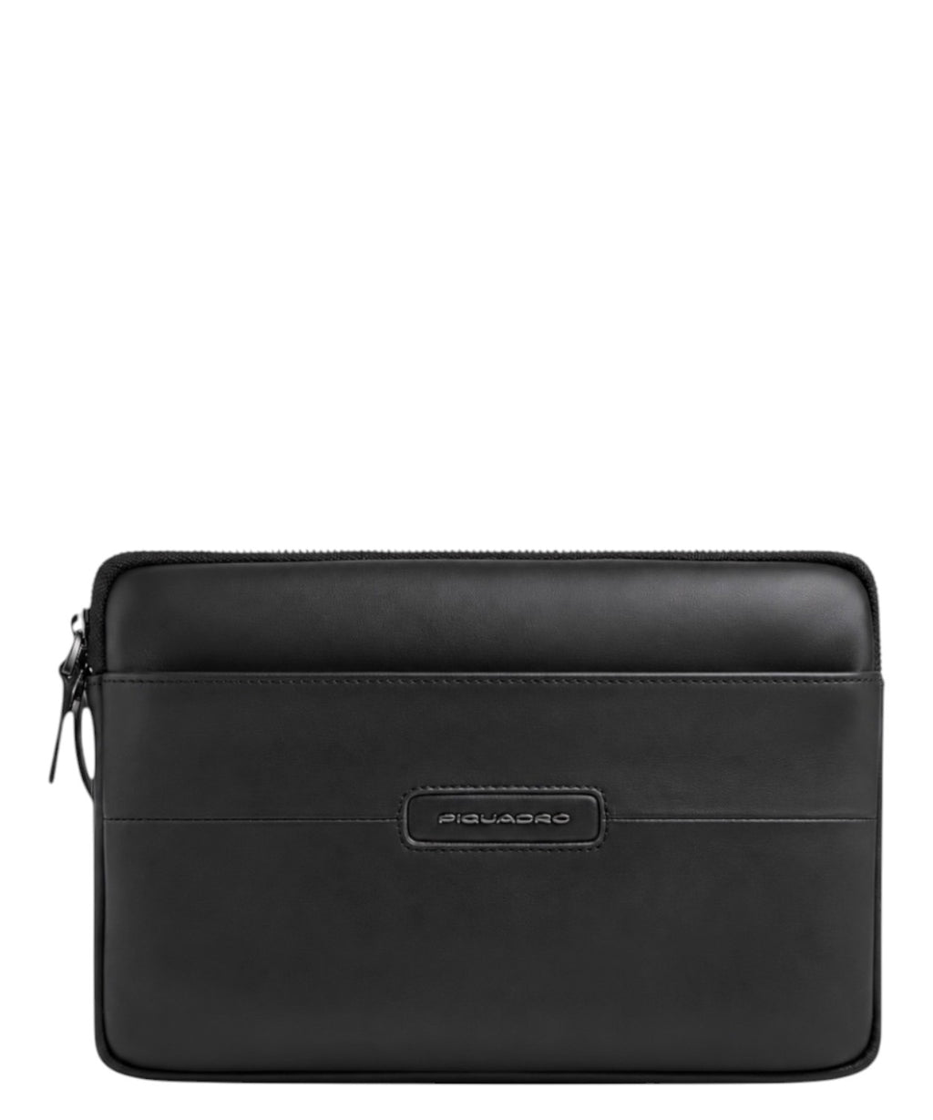 Piquadro Clutches til Mænd i læder med 2 rum og RFID